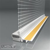 LIKOV LS3-29 PLUS lišta okenní začišťovací 3D s krycí lamelou a skl. tk. 125mm délka 2,4m LIKOV LS3-29 PLUS lišta okenní začišťovací 3D s krycí lamelou a skl. tk. 125mm délka 2,4m
